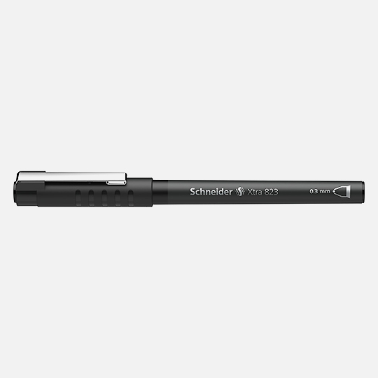 SCHNEIDER Xtra 823 Liquid Ink Roller Pen 0.3mm Black