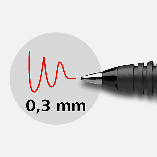 SCHNEIDER Xtra 823 Liquid Ink Roller Pen 0.3mm Red