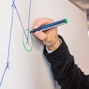 SCHNEIDER Maxx 293 Whiteboard & Flipchart Chisel Marker Set x 4