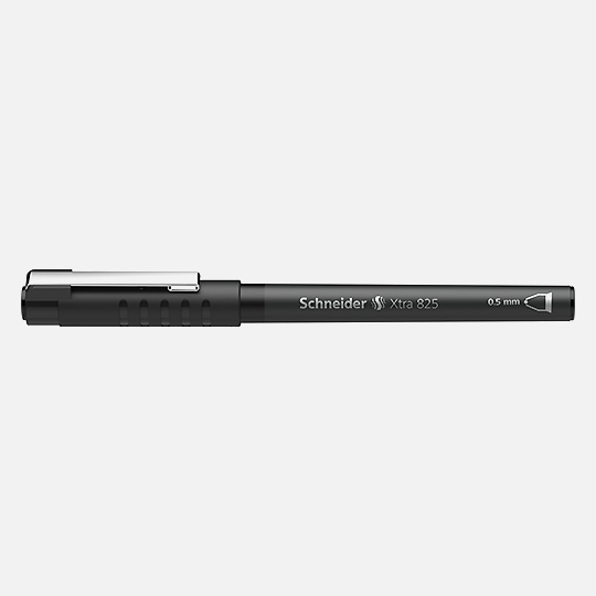 SCHNEIDER Xtra 825 Liquid Ink Roller Pen 0.5mm Black