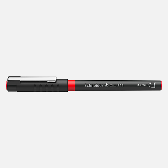 SCHNEIDER Xtra 825 Liquid Ink Roller Pen 0.5mm Red