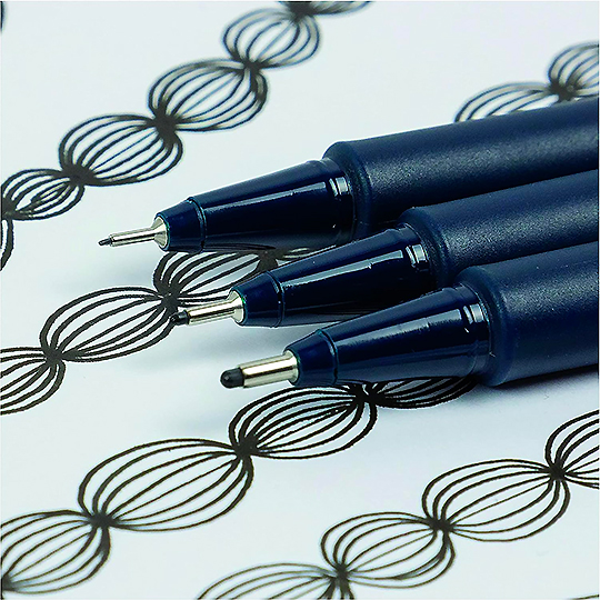 SCHNEIDER Pictus Drawing Pen Black Set x 5