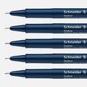 SCHNEIDER Pictus Drawing Pen Black Set x 5