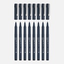 SCHNEIDER Pictus Drawing Pen Black Set x 8