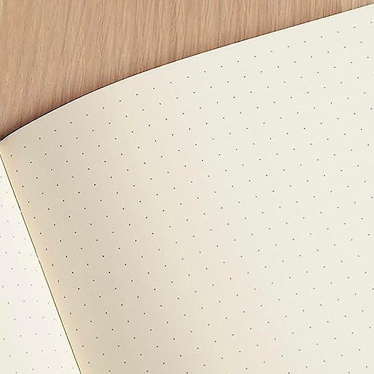 CLAIREFONTAINE Age Bag Thread Bound Dot Bullet Journal 90gsm B5 x 96 Brown