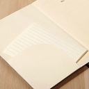 CLAIREFONTAINE Age Bag Thread Bound Dot Bullet Journal 90gsm B5 x 96 Brown