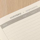 CLAIREFONTAINE Age Bag Thread Bound Dot Bullet Journal 90gsm B5 x 96 Brown