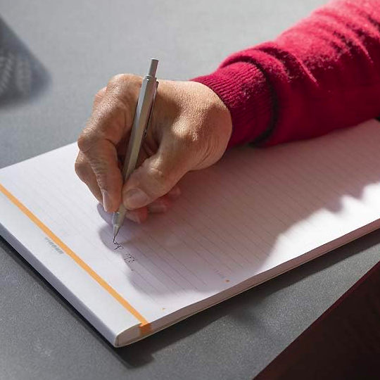 RHODIA Script Ball Pen 0.7mm Silver