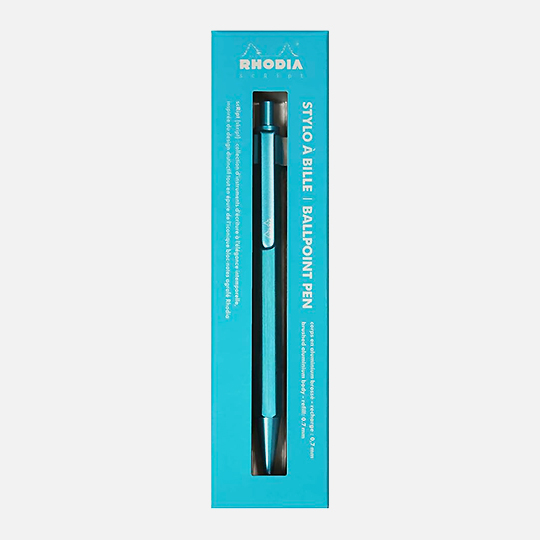 RHODIA Script Ball Pen 0.7mm Turquoise