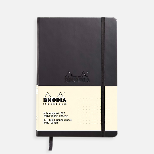 RHODIA Dot Webnotebook 90gsm A5 x 96 Black