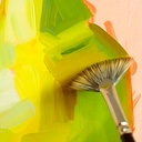 SILVER Monza Synthetic Mongoose Fan Brush 4