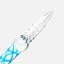 JACQUES HERBIN Glass Pen Carob Red