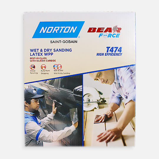 OVJ Norton T474 Black Sandpaper 1200 Bundle Pack x 50