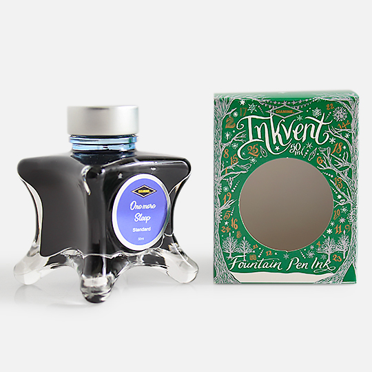 DIAMINE Inkvent Green Standard Fountain Pen Ink 50ml One More Sleep