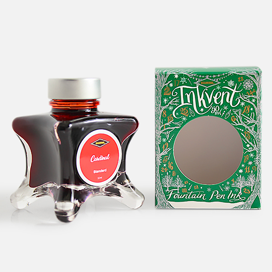 DIAMINE Inkvent Green Standard Fountain Pen Ink 50ml Cardinal