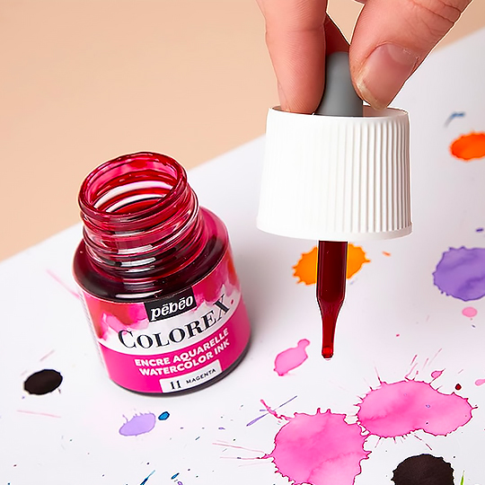 PEBEO Colorex Watercolor Ink 45ml Primary Yellow