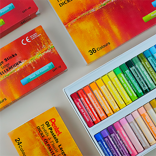 PENTEL Oil Pastel Set x 16