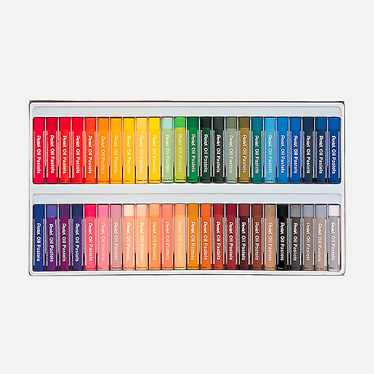 PENTEL Oil Pastel Set x 48