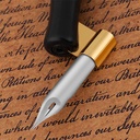 MANUSCRIPT 2-In-1 Oblique Nib Holder Black