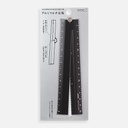 MIDORI Aluminum Multi Ruler Black