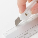 MIDORI Aluminum Multi Ruler Silver