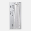 MIDORI Aluminum Multi Ruler Silver