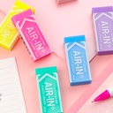 PLUS Air-In Neon Eraser Yellow