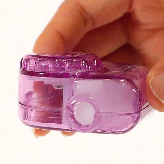 STAD T’gaal 5-Point Pencil Sharpener Clear Purple