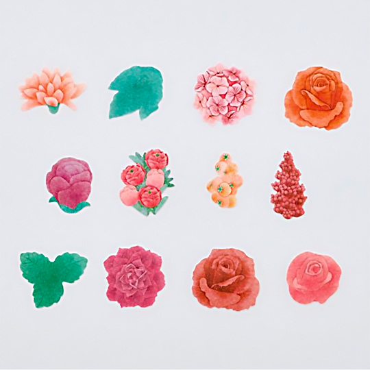 BANDE Washi Tape Sticker Rose