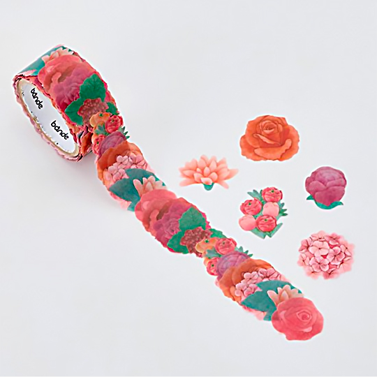 BANDE Washi Tape Sticker Rose