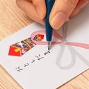 PENTEL Brush Letter Marker Sign Pen Extra Fine Black