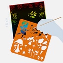 AVENUE MANDARINE Graffy Scratch Pad Fairies x 24