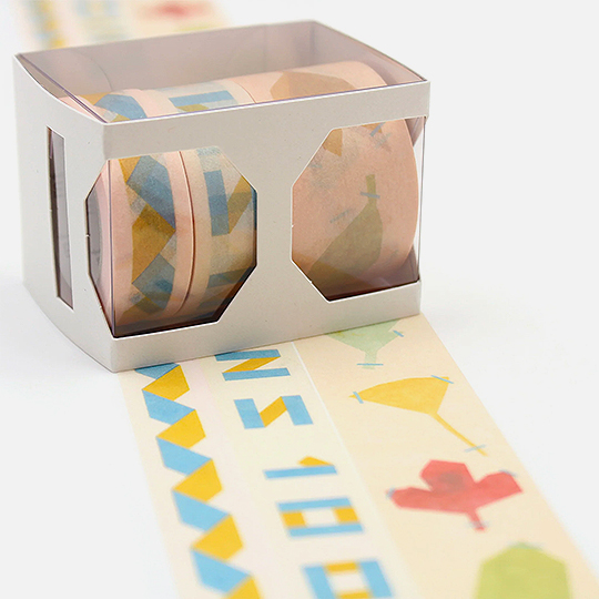 MT Limited Edition Kamoi 100th Anniversary Washi Tape Set Philippe Weisbecker