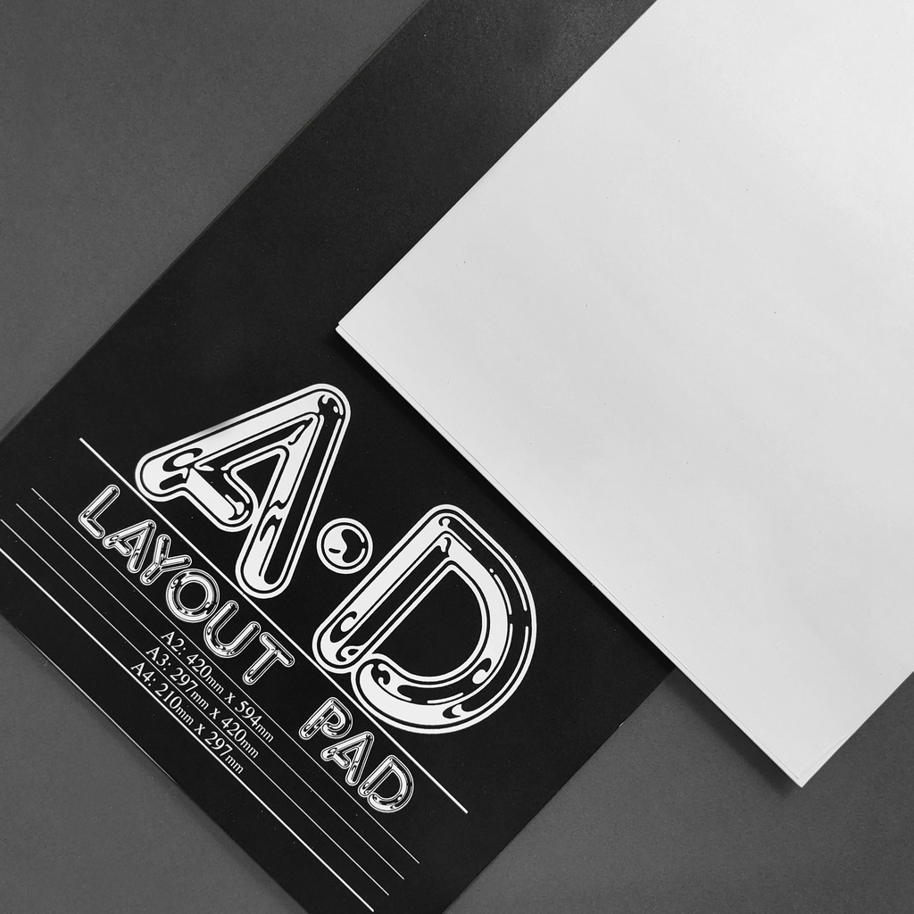 A.D Layout Marker Paper Pad 45gsm A4 x 50