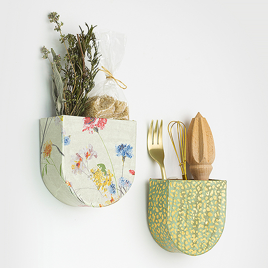 DECOPATCH Paper Mache My Creative Moment Wall Baskets Set