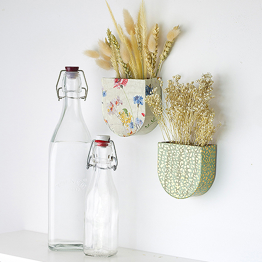 DECOPATCH Paper Mache My Creative Moment Wall Baskets Set