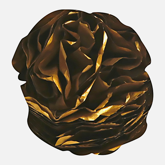 CLAIREFONTAINE Tissue Paper 18gsm 50cm x 75cm x 8 Gold