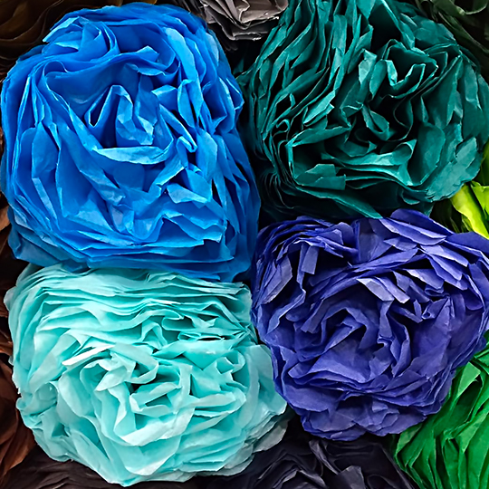 CLAIREFONTAINE Tissue Paper 18gsm 50cm x 75cm x 8 Gold