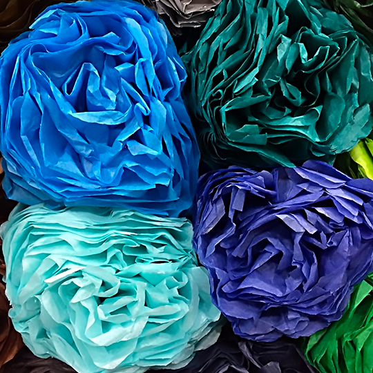 CLAIREFONTAINE Tissue Paper 18gsm 50cm x 75cm x 8 Silver