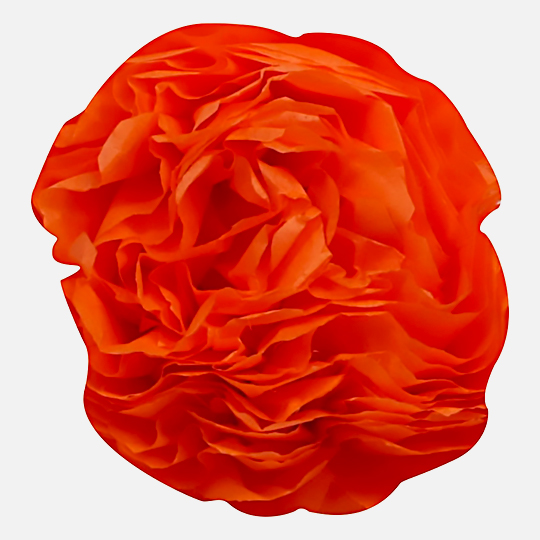 CLAIREFONTAINE Tissue Paper 18gsm 50cm x 75cm x 8 Orange