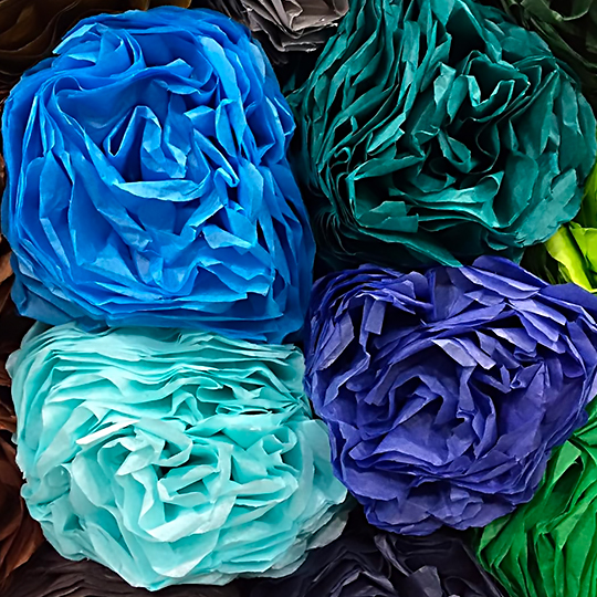 CLAIREFONTAINE Tissue Paper 18gsm 50cm x 75cm x 8 Navy Blue