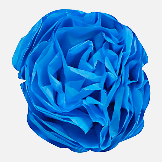 CLAIREFONTAINE Tissue Paper 18gsm 50cm x 75cm x 8 Turquoise