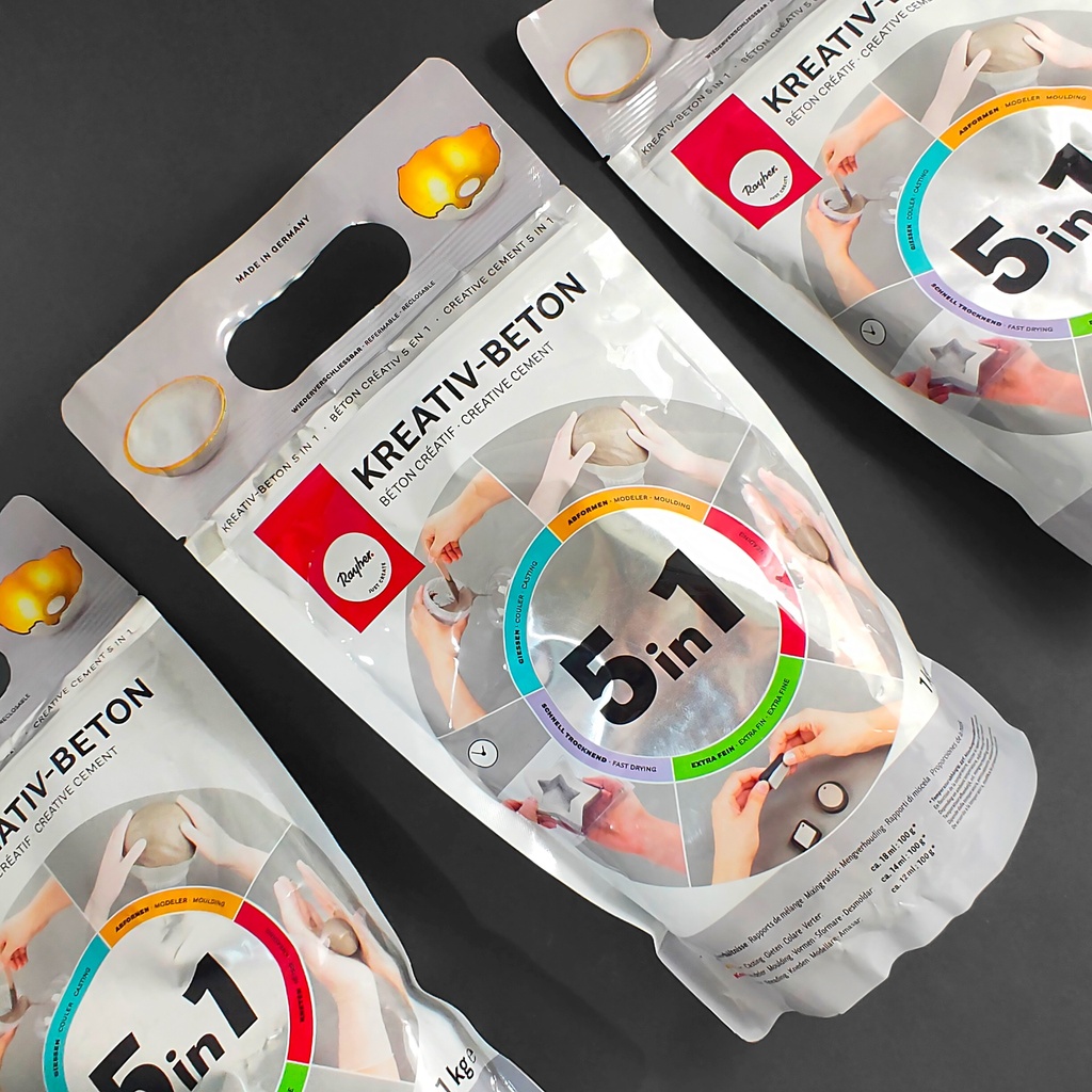 RAYHER 5-In-1 Creative Cement 3000g