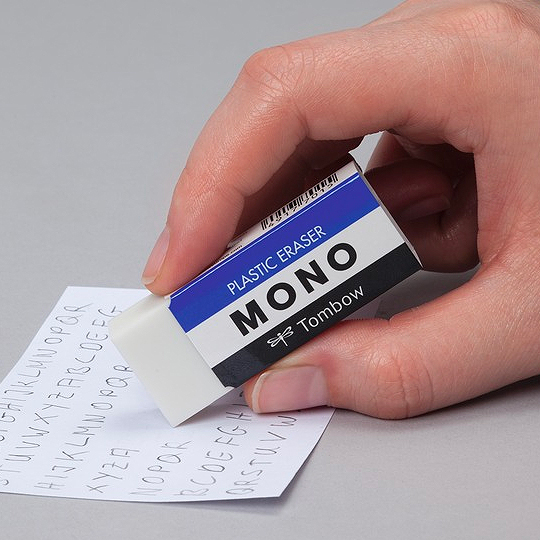 TOMBOW Mono Plastic Eraser Large
