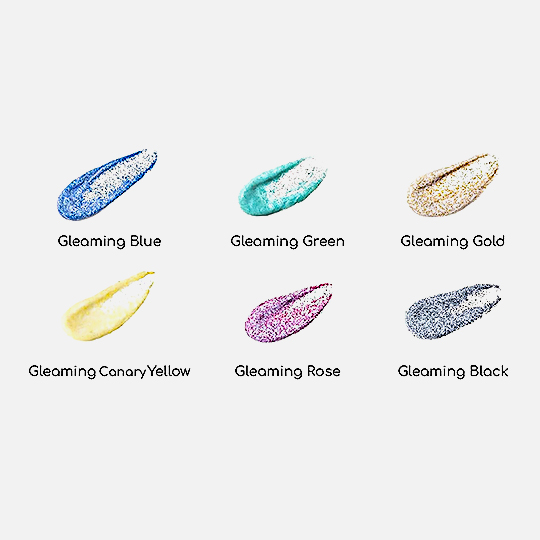 MEEDEN Acrylic Paint 22ml Gleaming Set x 6