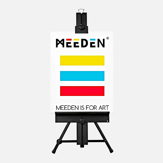 MEEDEN Black Aluminium Table Display Easel