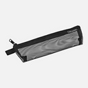 MIDORI Mesh Pen Case Pale Black