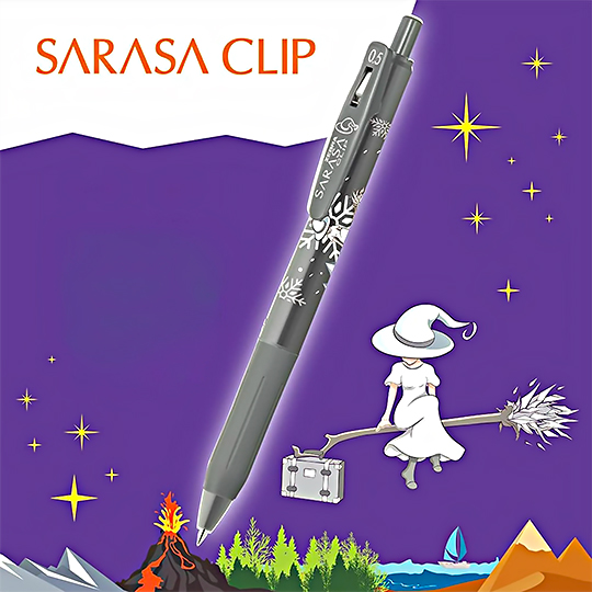 ZEBRA Sarasa Clip Witch Roller Pen 0.5mm Grey
