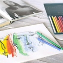 FABER-CASTELL Polychromos Color Pencil Wooden Box Set x 48