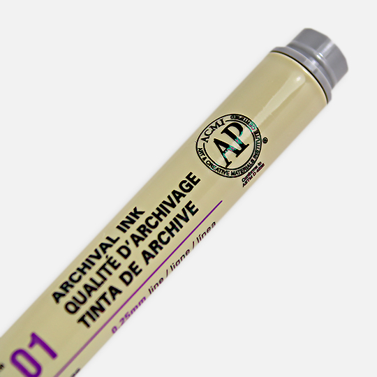 SAKURA Pigma Micron Pen Gray Tone Lettering Set x 6